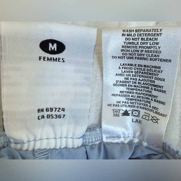 Columbia PFG Women’s Nylon Shorts M Blue Quick Dry Fishing Hiking Pockets - Picture 4 of 9